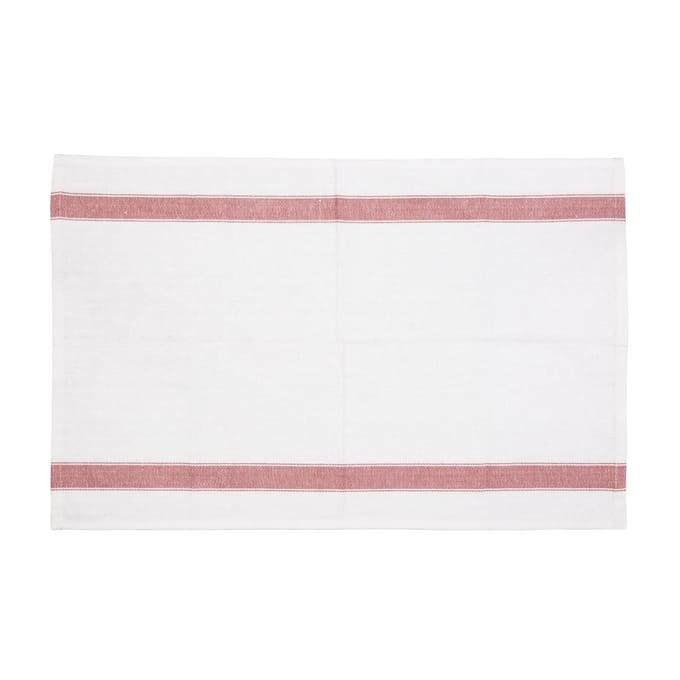 Vogue zware theedoek rood