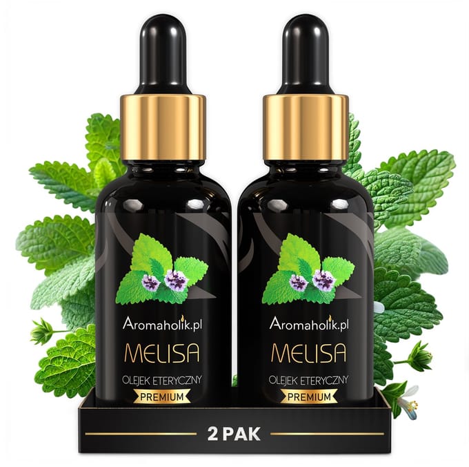 Aromaholik - Melisse Etherische Olie - 100% Natuurlijk - Rustgevend - 60ml