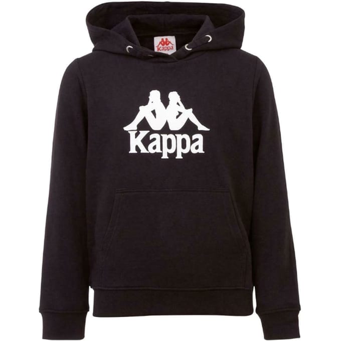 Kappa Kinderen/Kinderen Taino Logo Hoodie (Zwart)