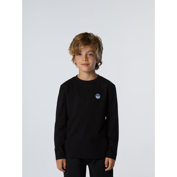 North Sails T-shirt Lange mouwen met logopatch