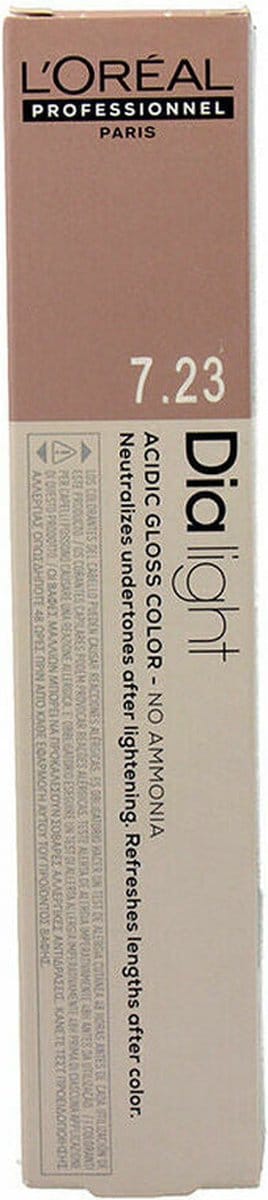 Permanent Dye L'Oreal Professionnel Paris Light Ammonia-free Nº 7.23 (50 ml)