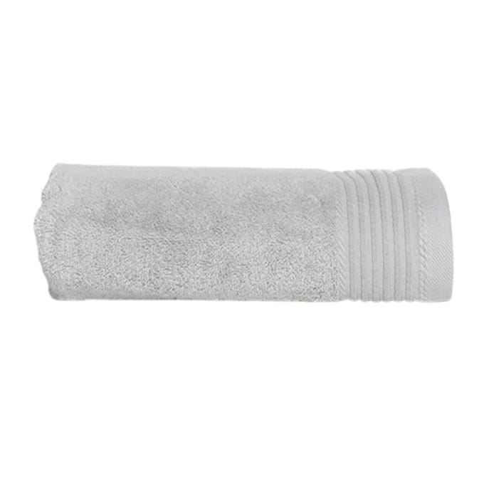 The One Towelling Handdoek Deluxe 60 (Zilvergrijs)