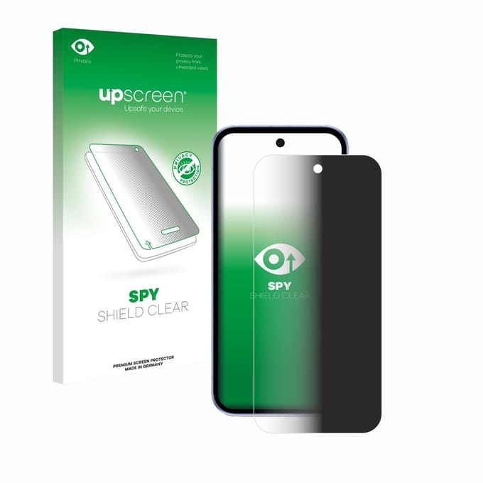 upscreen - privacy screenprotector voor Google Pixel 9a - Folie Beschermfolie Blauwlichtfilter