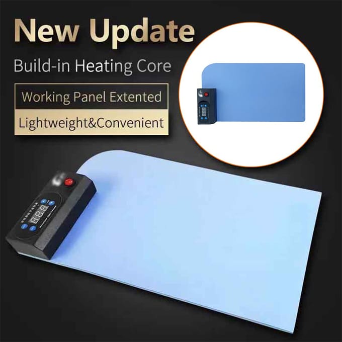 CPB Verwarmingskussen Reparatietool Verwarmingsplaat - Smartphone LCD Scherm Separator Machine, Ingebouwde Verwarming white