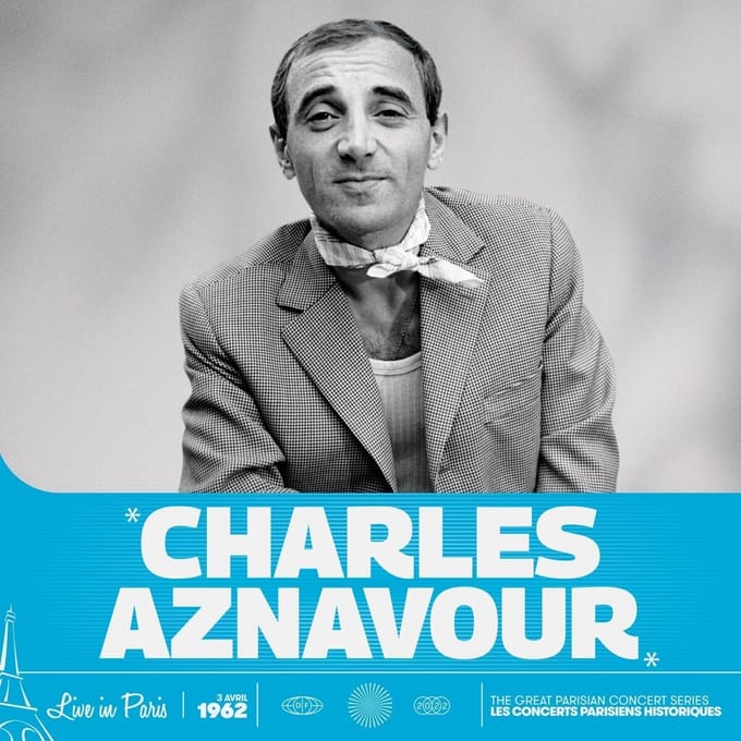 Charles Aznavour - Live in Paris (1962) (2 LP)