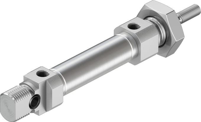 Festo Cilinder 10mm Boring 15mm Slag ISO 6432 Dubbelwerkend - 1908251 - P2CP6