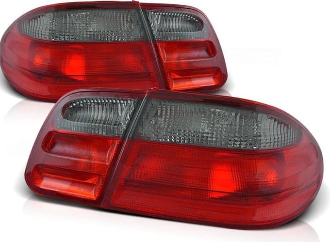 Achterlichten MERCEDES W210 E-Klasse 95-03 02 ROOD SMOKE