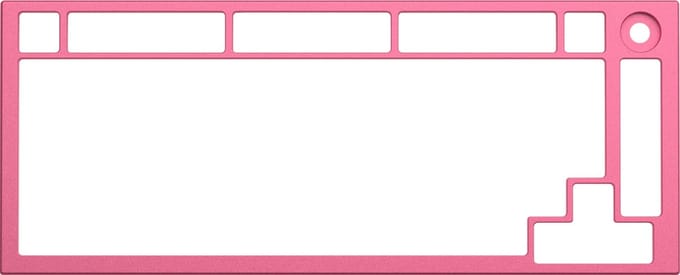 Glorious GMMK PRO Top Frame - prism pink