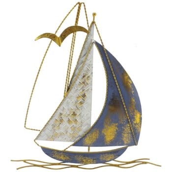 Beeldjes Signes Grimalt Zeilboot Muurornament