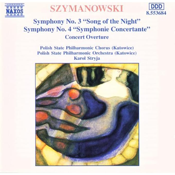 Polish State Philharmonic Orchestra, Karol Stryja - Szymanowski: Symphonies Nos. 3 & 4 (CD)