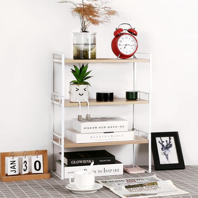 Dailygoods- Bureaublad Organizer - Houten Opbergrek - Desktop