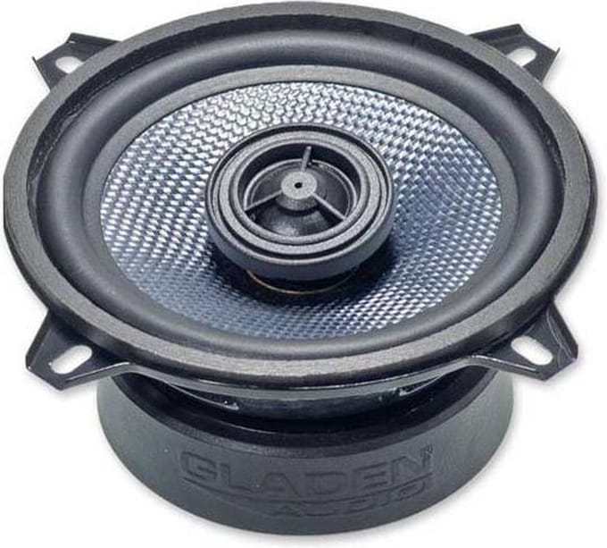 Gladen Audio RC 100 - Autospeaker - 10cm luidsprekers - 65 Wat - 2 weg coaxiaal set speakers