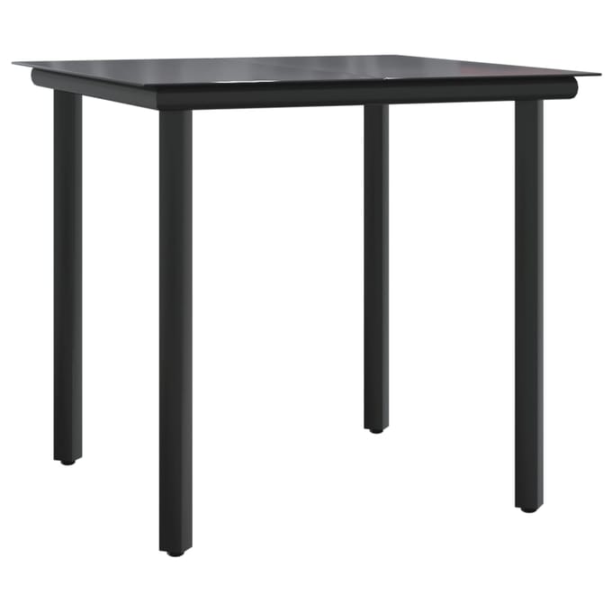 vidaXL - 5-delige - Tuinset - met - kussens - poly - rattan - grijs