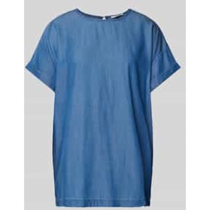 Blouse in denimlook, model 'Amana'