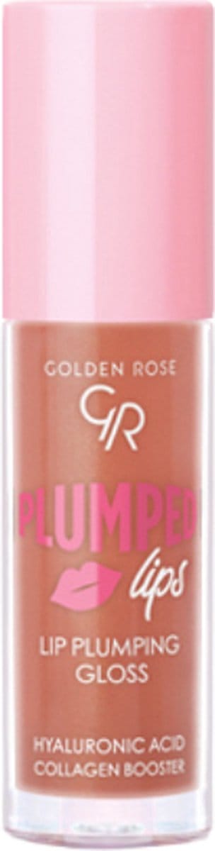 Golden Rose - Lip Plumping Gloss - 205 - Roze - Goude Glitter