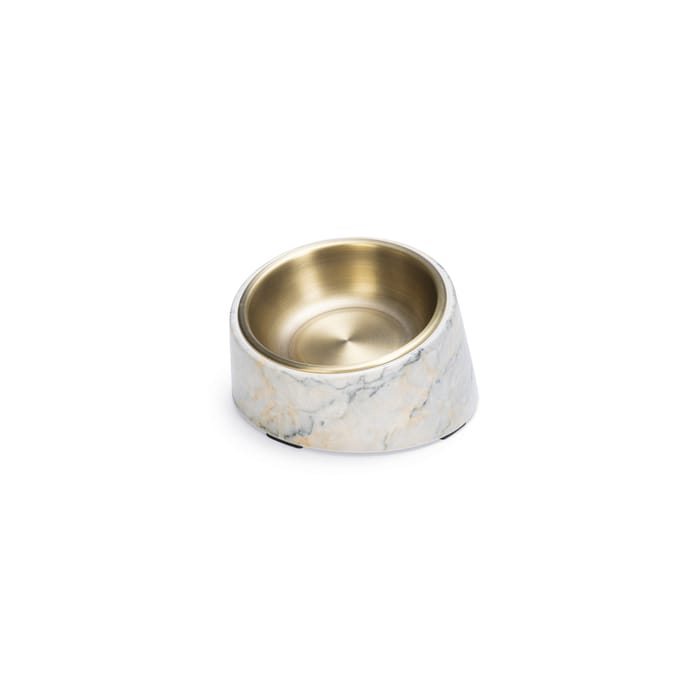 Designed by Lotte Melamine Eetbak Vita - Voerbak kat - Eetbak of Drinkbak - Beige 160 ml