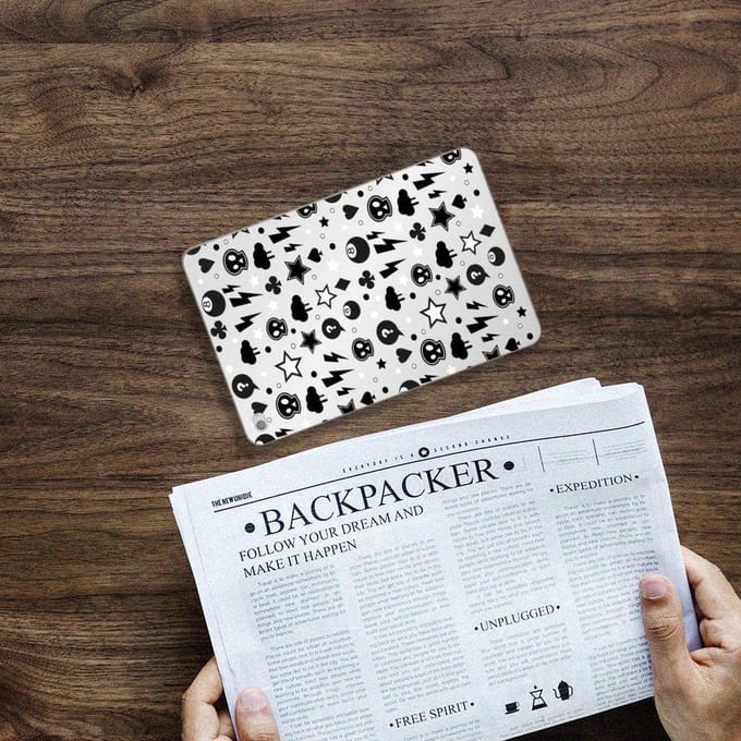 Tablet BackCover Apple iPad Mini 4 | Mini 5 (2019) Silver Punk