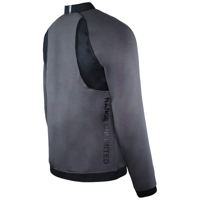 Under Armour Storm Long Sleeve Collared Donkergrijs heren bomberjack 1356956 010