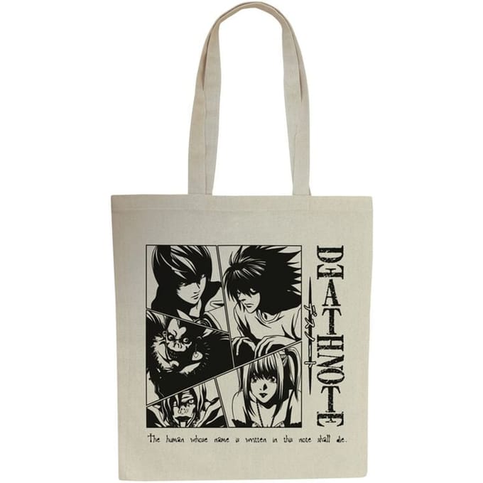 Death Note Personages Unisex Linnen tas - meerkleurig - Standard