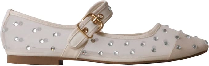 Alta Moda ballerina met bandjes