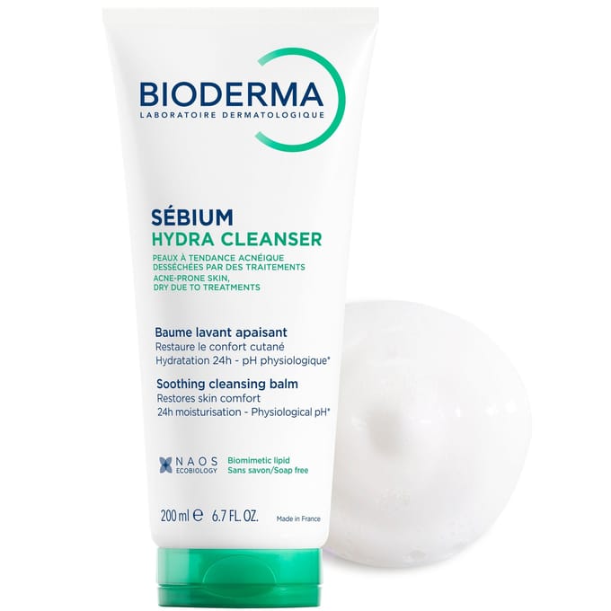 Bioderma Sebium Hydra Cleanser for Dry Acne-Prone Skin 200ml