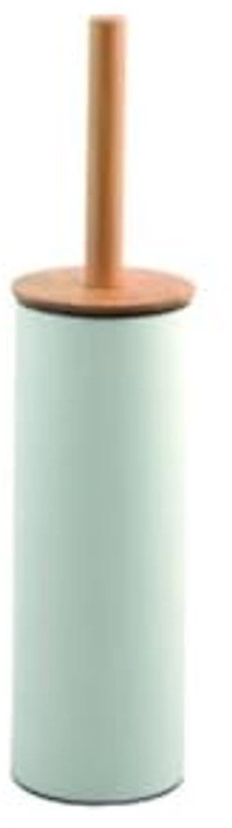 spirella WC Borstel met Houder - ADONIS - Toiletborstel Siliconen - Staal - Wit