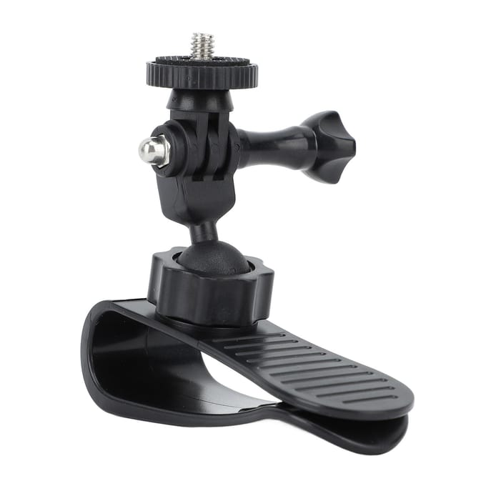 Auto zonneklep houder compatibel met Osmo Pocket 3 camera auto zonneklep clip camera houder black