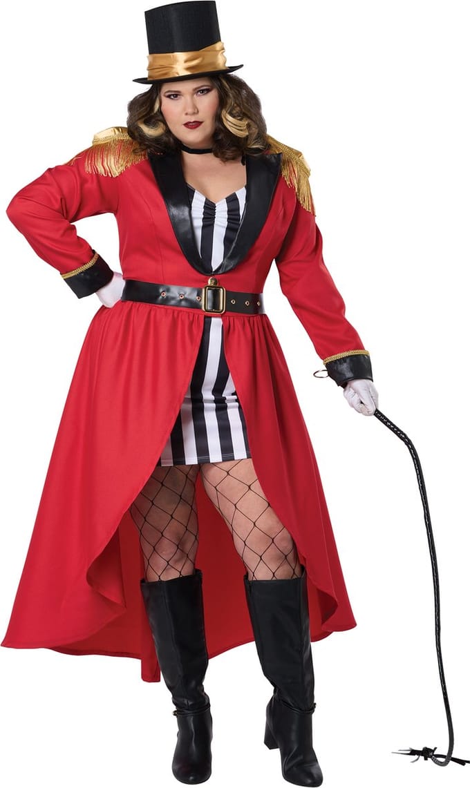 Vegaoo - Madame Loyal kostuum plus size