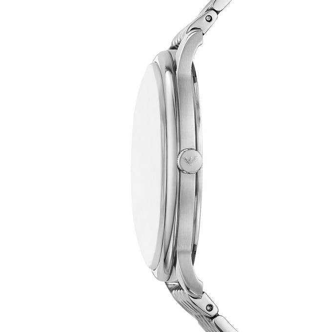 Emporio Armani Heren Horloge - Zilverkleurig