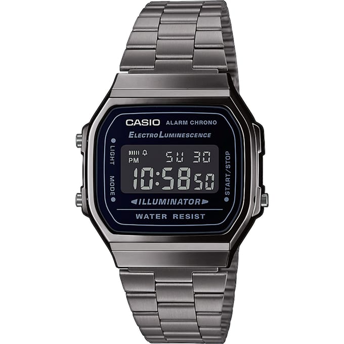 Casio Vintage Iconic A168WEGG-1BEF Unisex Horloge 39 mm - Grijs