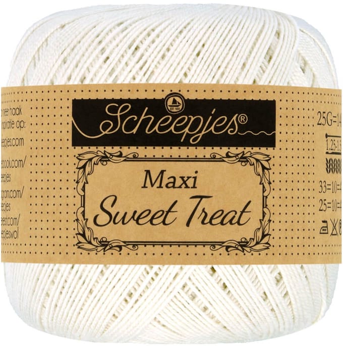 Scheepjes Maxi Sweet Treat - 105 Bridal White