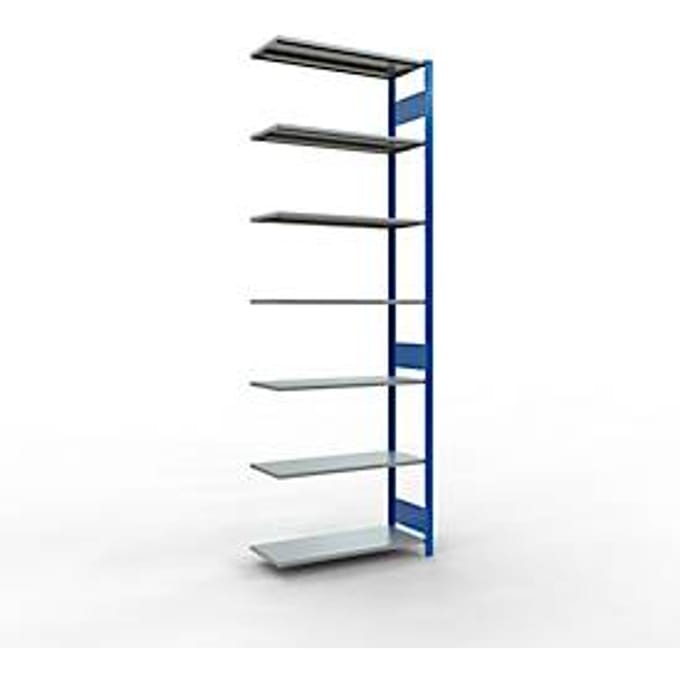 SCHULTE Lagertechnik - Insteeksysteem aanbouwrekken - 3000x1000x400 mm, type 150 kg