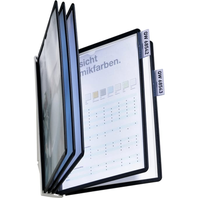 Wandstandaard Durable Sherpa met 5-tassen A4