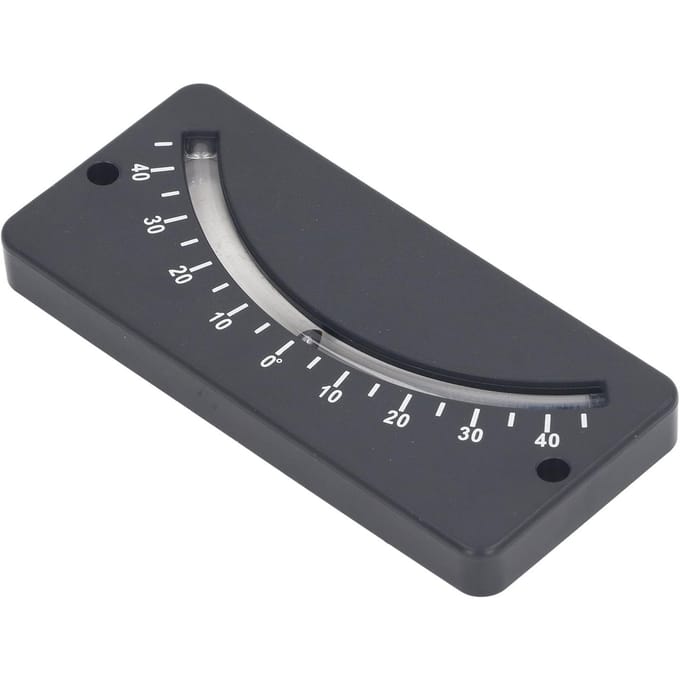 Buisclinometer Stuurbochtmeter -40 tot 40 Graden Inclinometer voor Horizontale Microhoekmeting gray