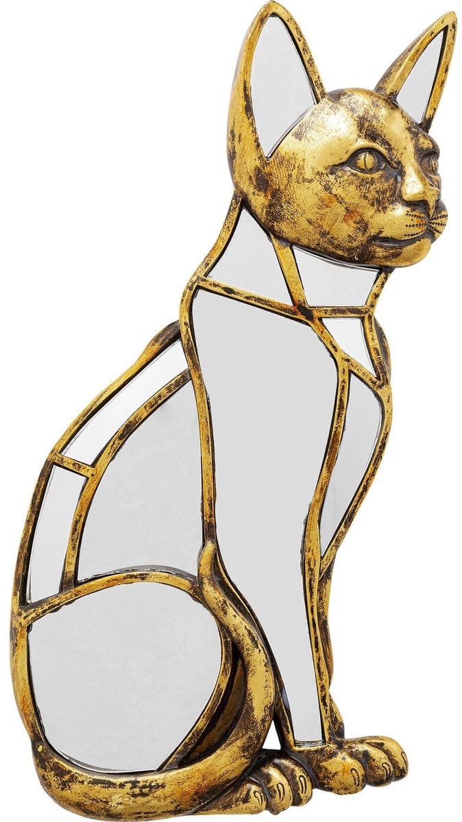 Wanddecoratie spiegel kat Kare Design