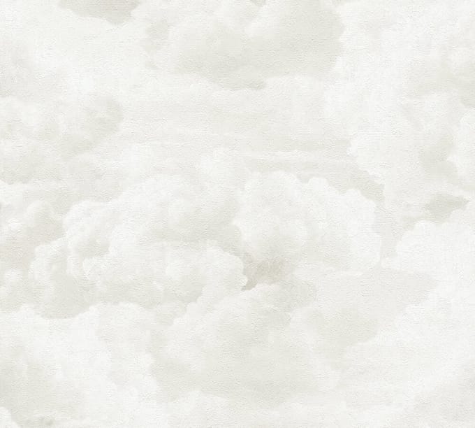 WOLKEN BEHANG | Modern 3D - Crème Wit - Living Walls Michalsky 5