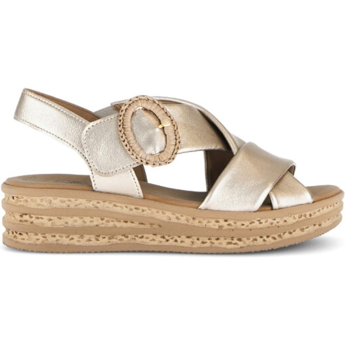 Gabor Damen Sandalette in gold