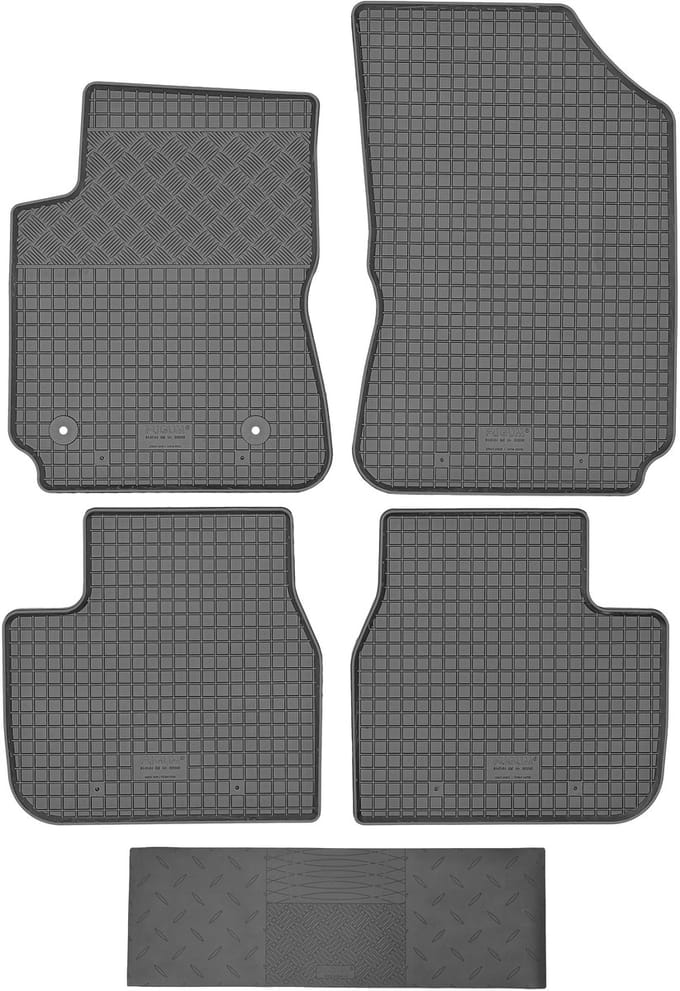 Rigum Citroen C4 Cactus 2014-2018 - Rubber Automatten - Zwart - Universele Osłona