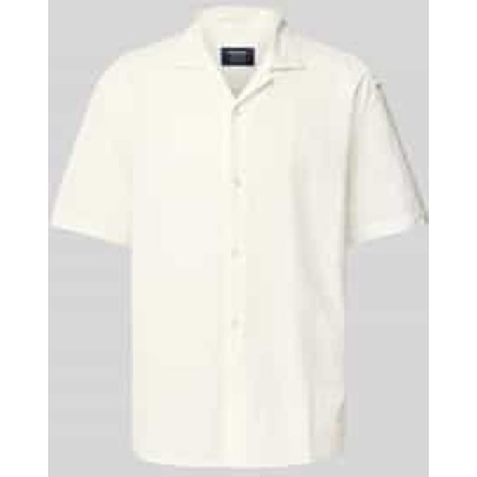 Regular fit vrijetijdsoverhemd met broderie anglaise