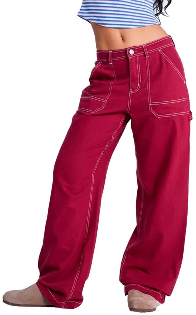 Roxy Howling Rails Broek Roze M Vrouw