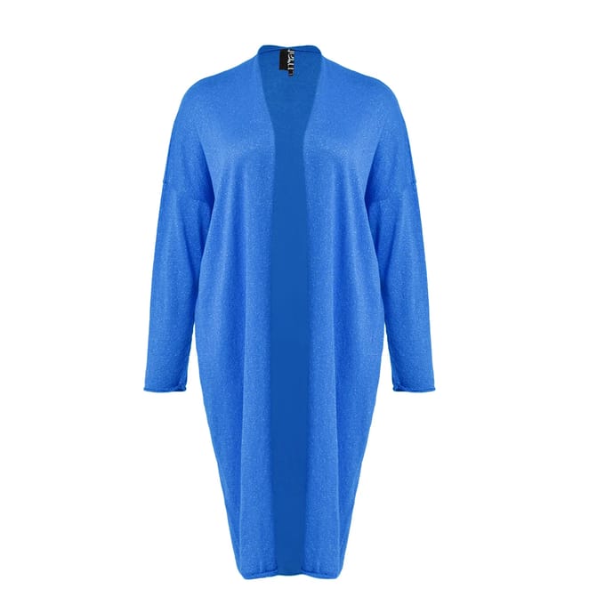 Lange gebreide cardigan dames Mat Fashion Lurex