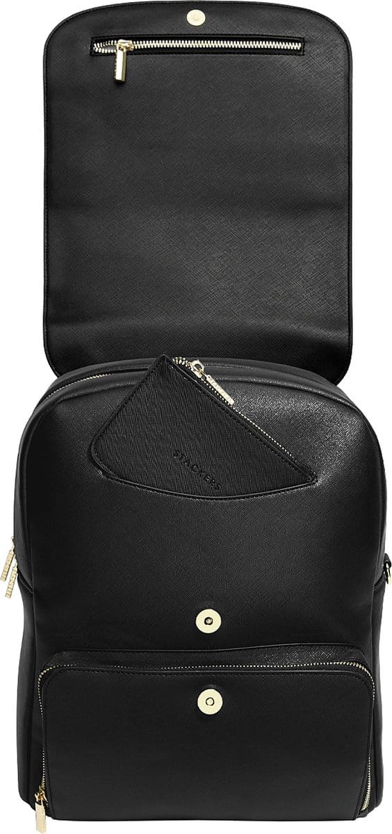 STACKERS BLACK - Rugzak Dames - Handbagage - Rugtas - Backpack