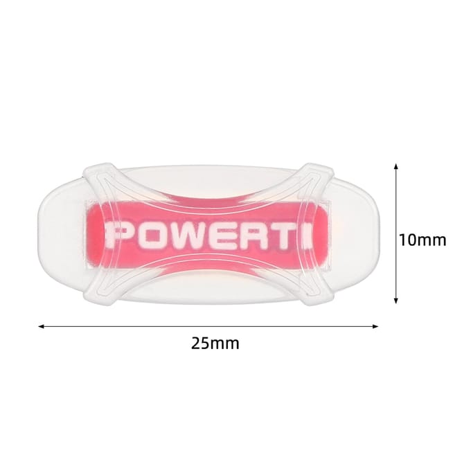 Pack de 7 amortisseurs de vibrations de tennis pour raquette de tennis Pack of 7 white