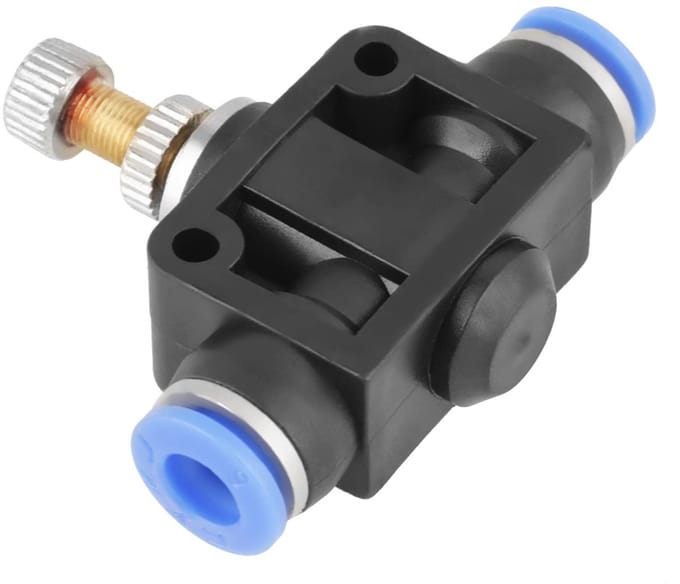 Allecto - Pneumatische Snelkoppeling Set - 10-delige Set - 6mm