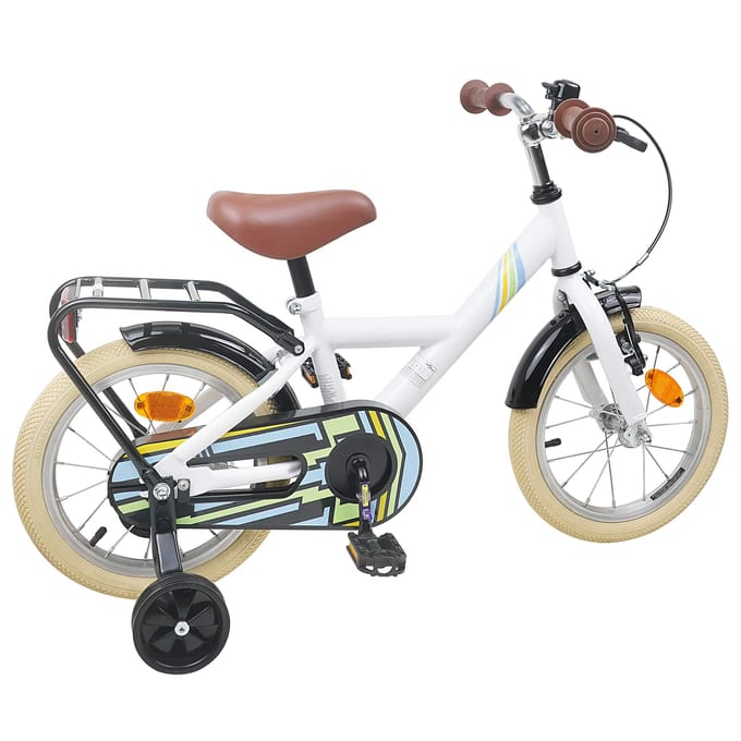 vidaXL - Kinderfiets - 12 - Inch - voor - 2-4 - jaar - oud - Wit