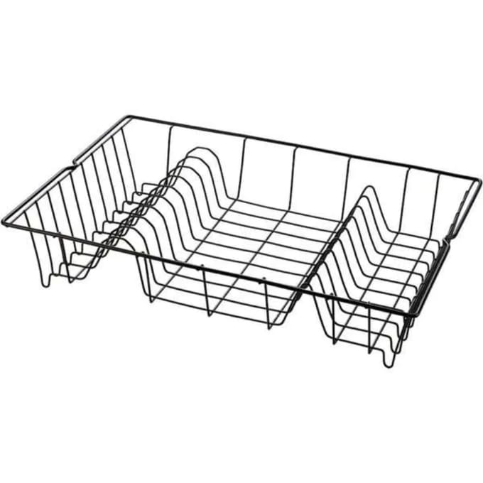 Metaltex - Afdruiprek Germatex - 48x30 cm - Zwart - 3 jaar garantie