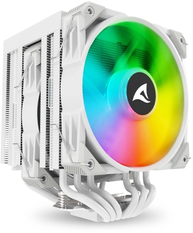 Box ventilator Sharkoon A60 RGB Ø 12 cm (1 Stuks)