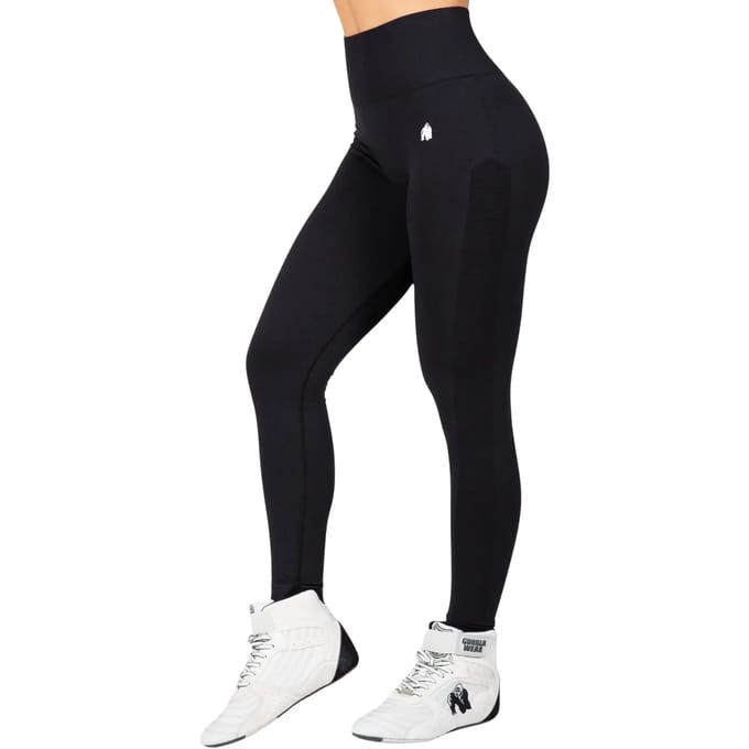 Gorilla Wear Hilton Seamless Legging - Zwart - M/L
