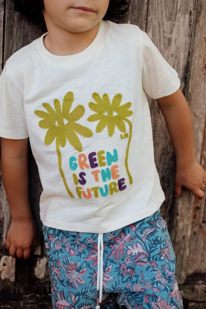 Louise Misha Tee Tayo Cream Größe: 9M | T-Shirts Outlet | kids | Weiß