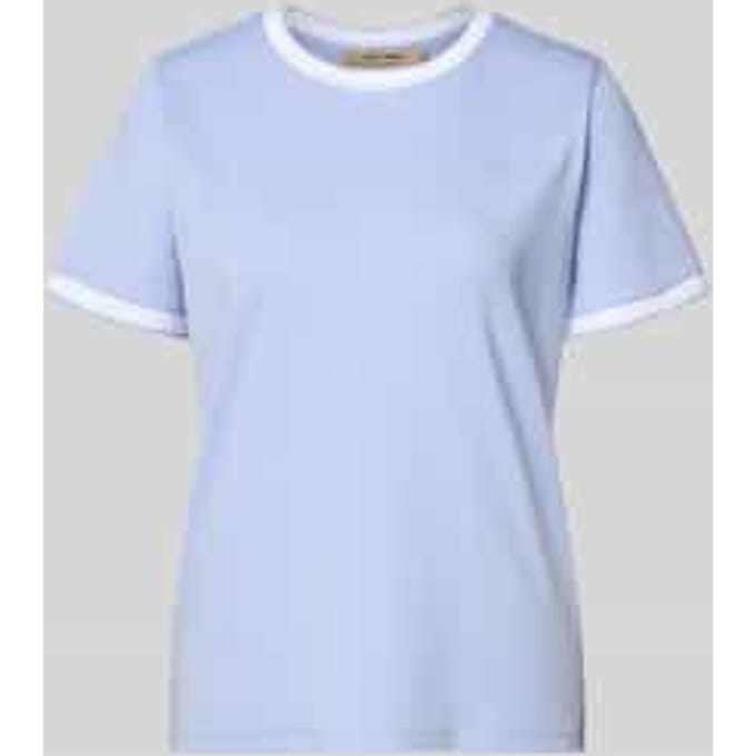 T-shirt met labeldetail Model 'Molina'